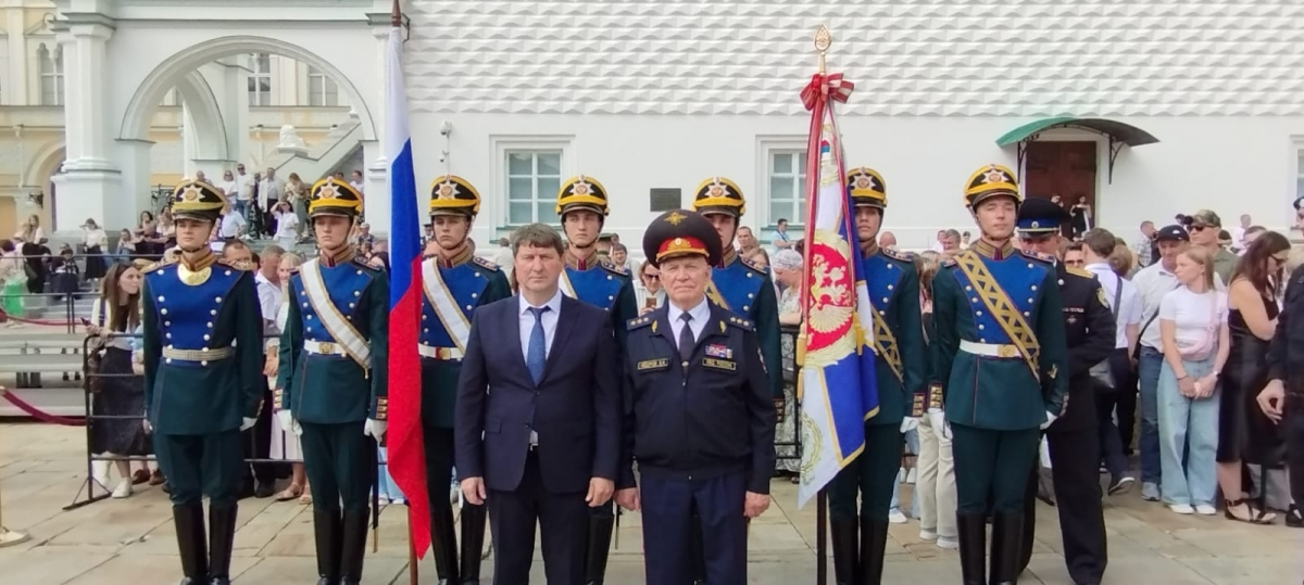 Церемония принятия присяги воинами кремлевцами