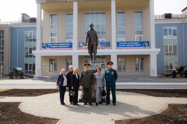 Делегация РОО «Пермское землячество» в Пермском суворовском военном училище